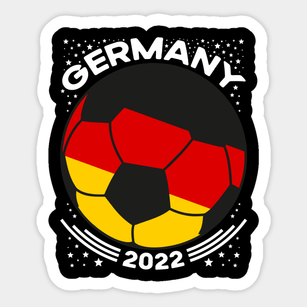 Germany Flag Soccer Football Team Sticker by mcoshop